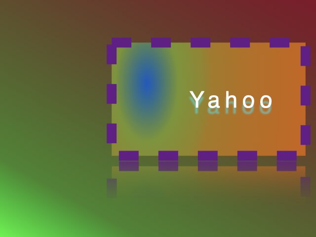 Une proposition de logo pour Yahoo volontairement hideuse