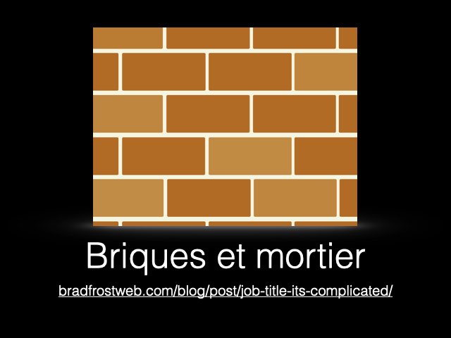 Briques et mortier